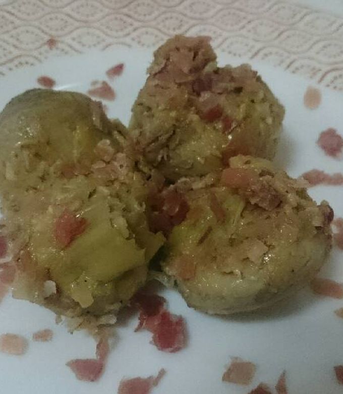 Foto principal de Alcachofas con jamón