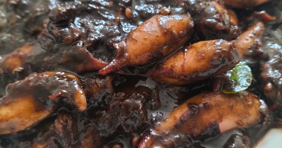 Cumi Hitam Pedas Madura
