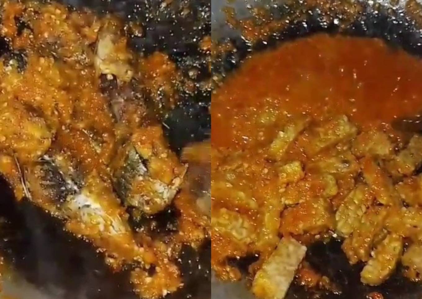 Ikan Salem dan Tempe Balado