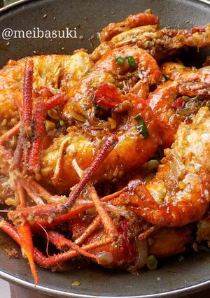 Foto resep Udang Galah Saos Mentega Madu