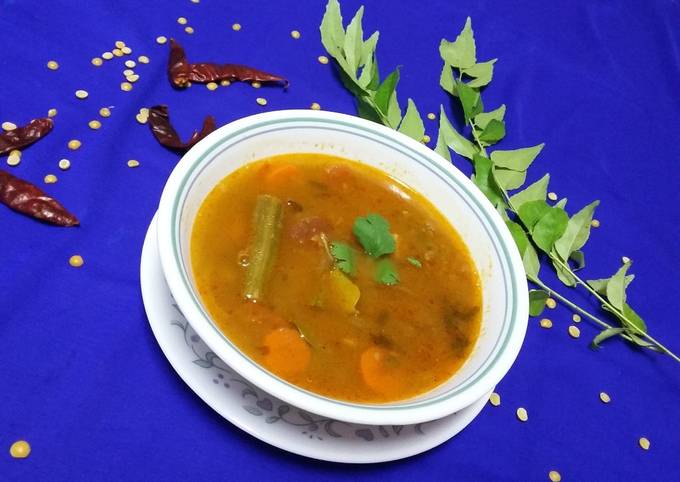 Simple Way to Prepare Homemade Kerala Style Sambar