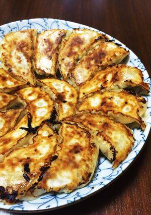 A picture of Delicious Homemade Gyoza (No Garlic Chives Needed).