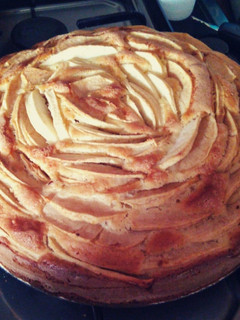 Foto di La mia torta rosa di mele