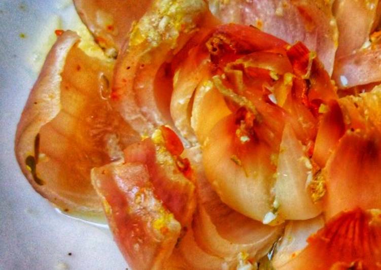Step-by-Step Guide to Prepare Any-night-of-the-week Onion flower Cooking Basics for Newbies
