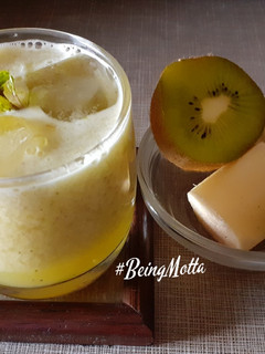 A picture of Sugarcane-Kiwi Juice.