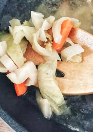 รูปของ ซุปจากผักกระป๋องSoup from vegetables can