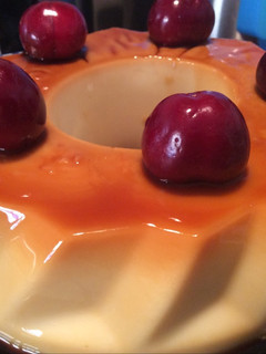 Una foto de Flan de horchata GM E y F