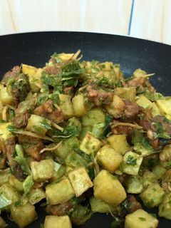 Foto resep Kentang balado cabai hijau