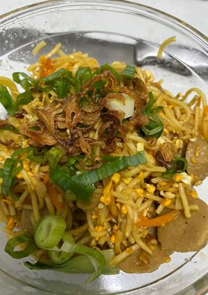 Foto resep Mie nyemek dengan bahan seadanya