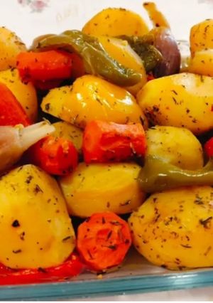Una foto de Patatas del horno