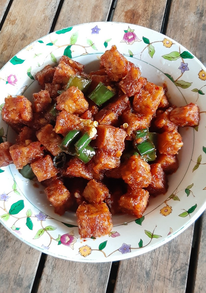 Foto resep Orek tempe basah