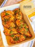 Dada Ayam Panggang Bumbu Mentega Bawang Putih