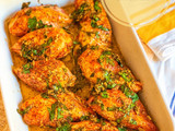 Dada Ayam Panggang Bumbu Mentega Bawang Putih