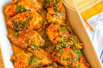 Bagaimana Membuat Dada Ayam Panggang Bumbu Mentega Bawang Putih Menu Enak