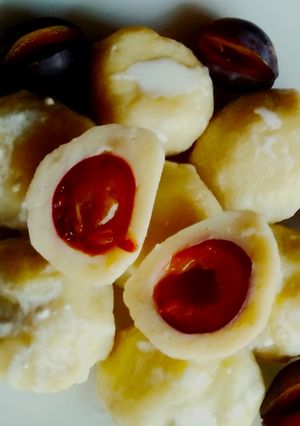 Foto di Knedle ze śliwkami: gnocchi polacchi ripieni