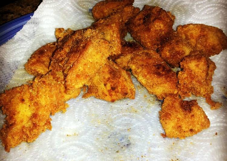 Easiest Way to Make Any-night-of-the-week Not so Shake and Bake Chicken Nuggets