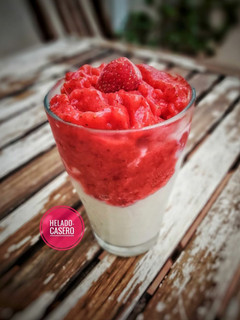 Una foto de Helado casero 🍓