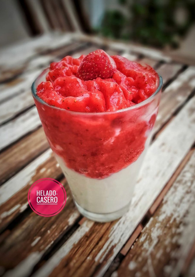 Una foto de Helado casero 🍓