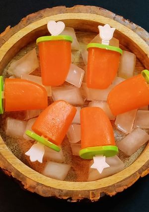 A picture of Orange Lolli Bar.