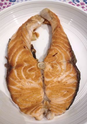 A picture of Simply Fried Salmon.