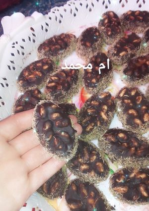 صورة لوصفة قاطو بالكاوكاو وكراميل بنييييين بزااف