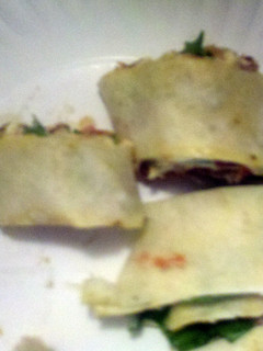A picture of BLT Wraps.