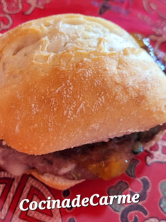 Una foto de Hamburguesa deliciosa