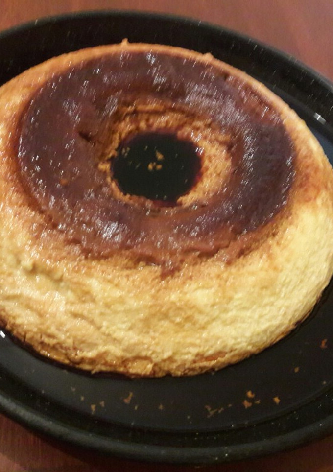 Una foto de Flan casero súper fácil