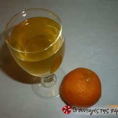 Quick tangerine liqueur A picture of Quick tangerine liqueur.