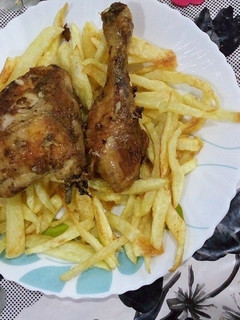 صورة لوصفة 🍗 فخاذ الدجاج في الفرن 🍗