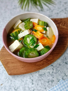 Foto resep Sup Oyong Tahu