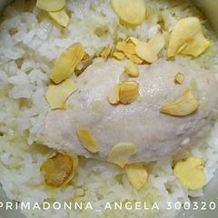 A picture of Simple Hainanese Chicken in Rice Cooker.