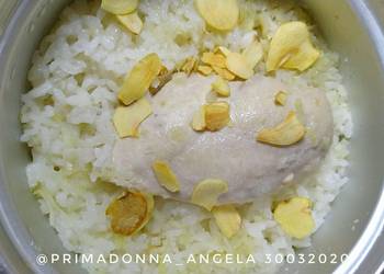How to Prepare Yummy Simple Hainanese Chicken in Rice Cooker