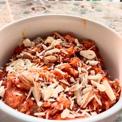A picture of Gajar ka halwa.