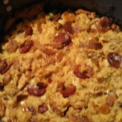 A picture of Dressing of Rye and Sausage.