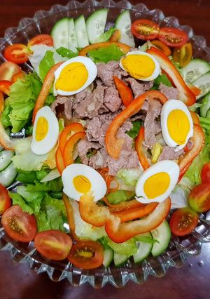 Hình của món Salad xà lách carol.
