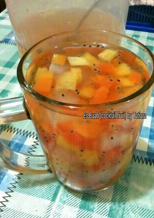 Foto resep Es Buah (Cocktail Fruit)