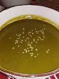 Salteado con Tofu y sopa de verduras