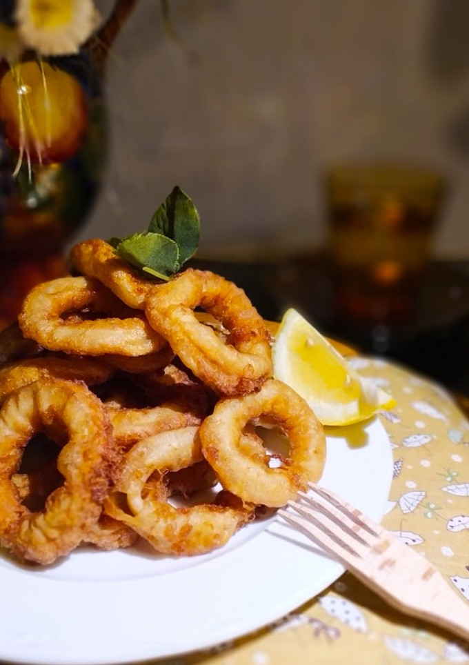 Una foto de Calamares a la Romana con toque de Teriyaki