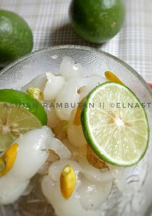 Foto resep Asinan rambutan