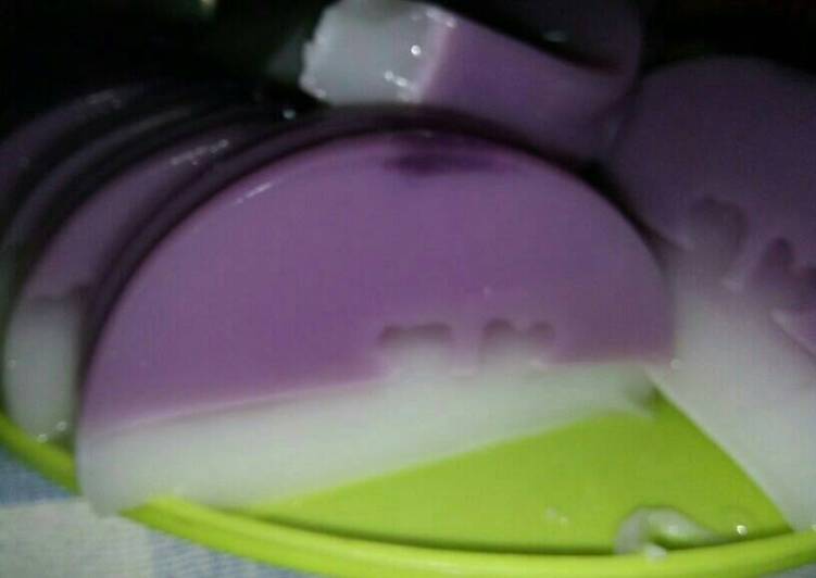 Resep: Puding taro yang Nikmat