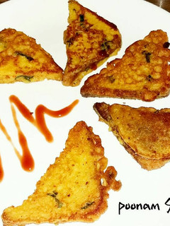 A picture of Tawa fry bread pakora.