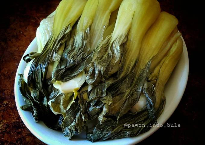 Homemade Bokchoy Pickle