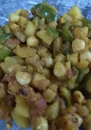 صورة لوصفة البطاطا بالحمص
