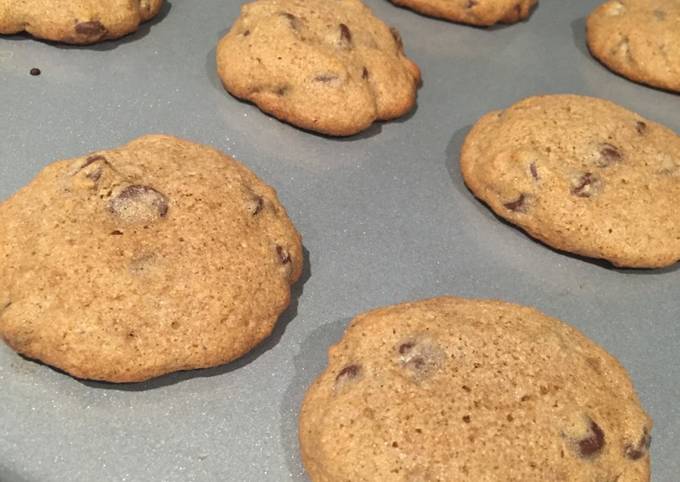 Recipe of Perfect Whole Wheat Chocolate Chip Cookies