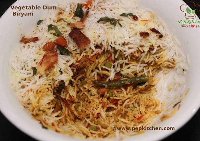 Vegetable Dum Biryani