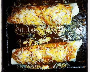 Easy Fast Cooking Chili Colorado burrito Delicious Nutritious