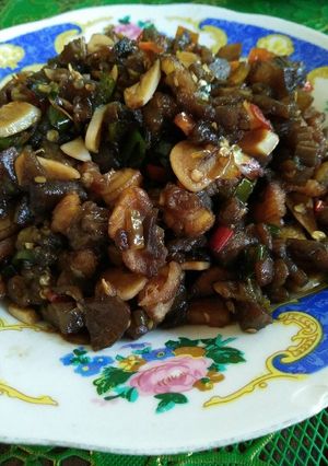 Foto resep Tumis Terong Ikan Asin