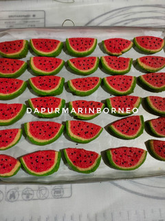 Foto resep 388. Kukis Semangka