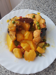 Una foto de Congrio guisado